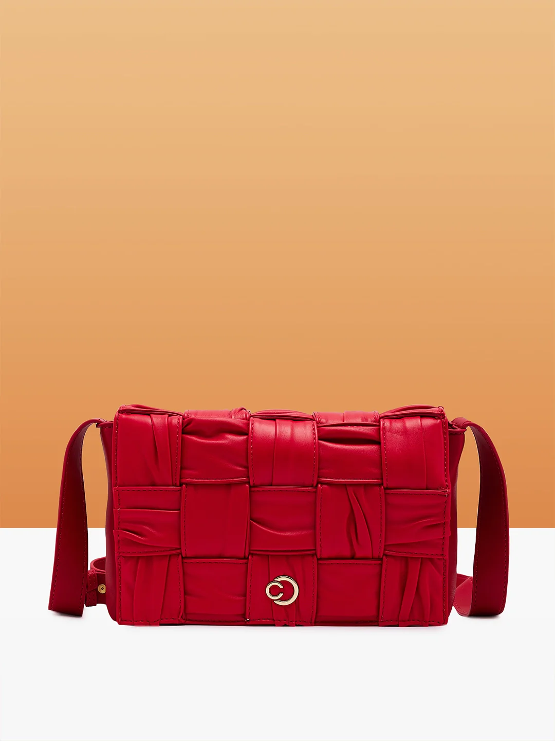 Caprese Sandie Small Red Sling Bag - Image 13