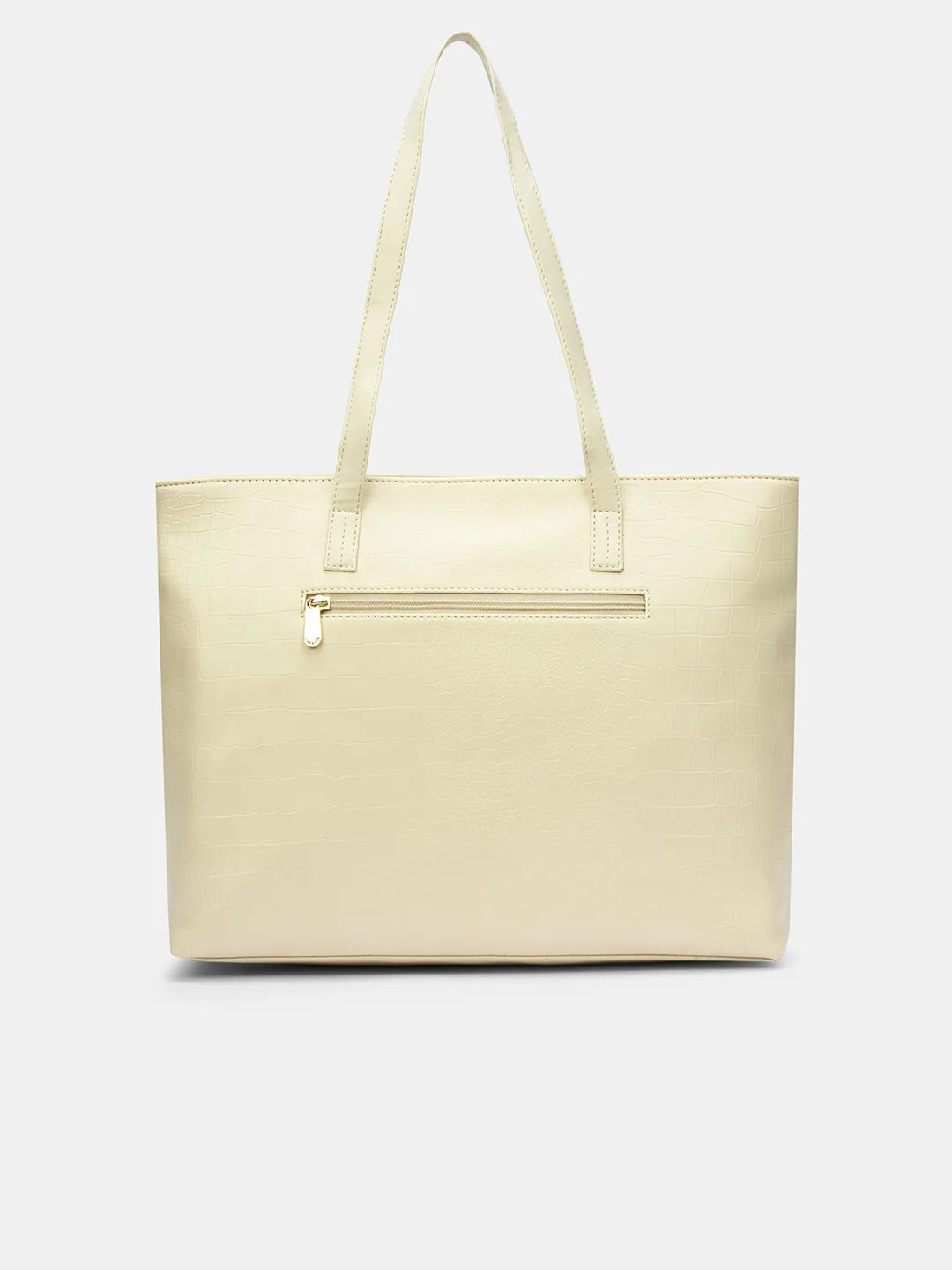 Caprese  Sansa Large Dark Beige Tote Bag - Image 4