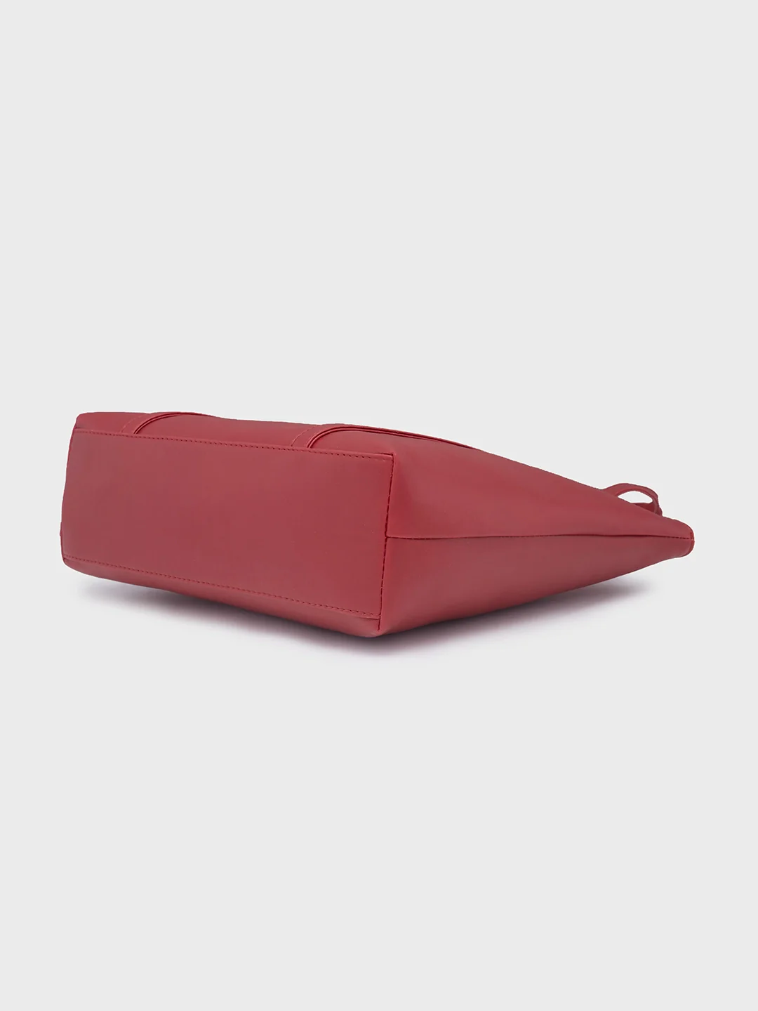 Caprese Sari Medium Maroon Tote Bag - Image 6