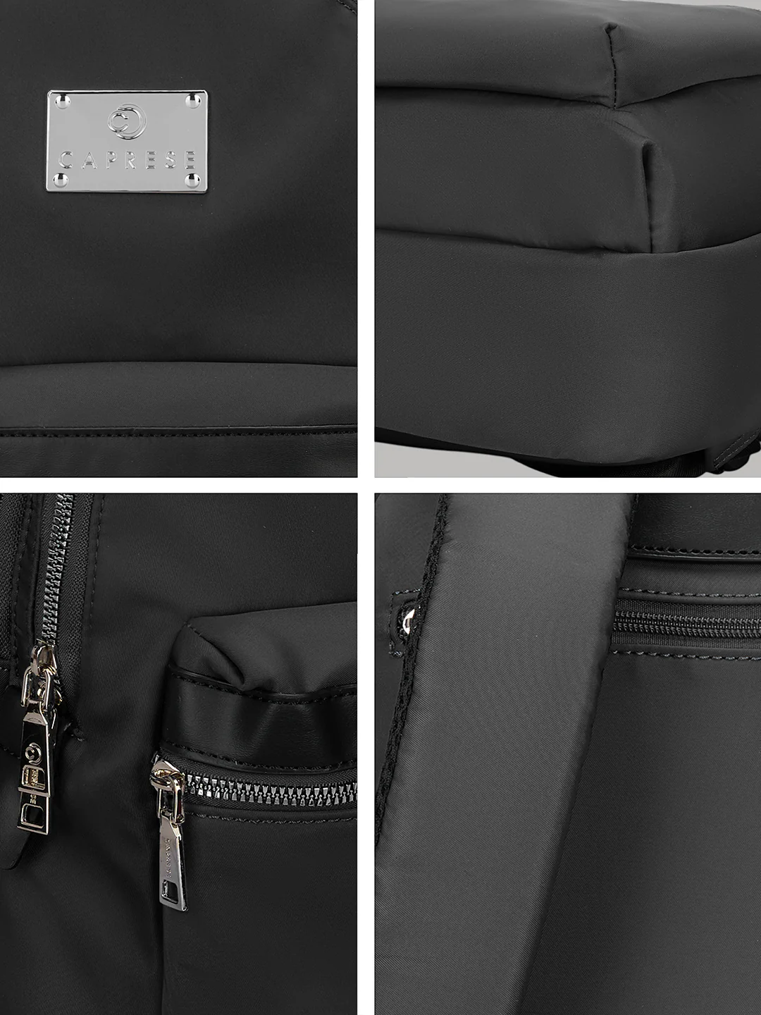 Caprese Saturn Medium Black Backpack - Image 9