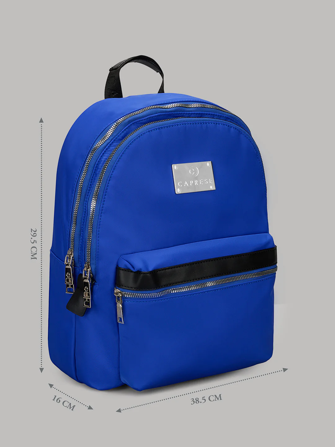 Caprese Saturn Medium Blue Backpack - Image 14