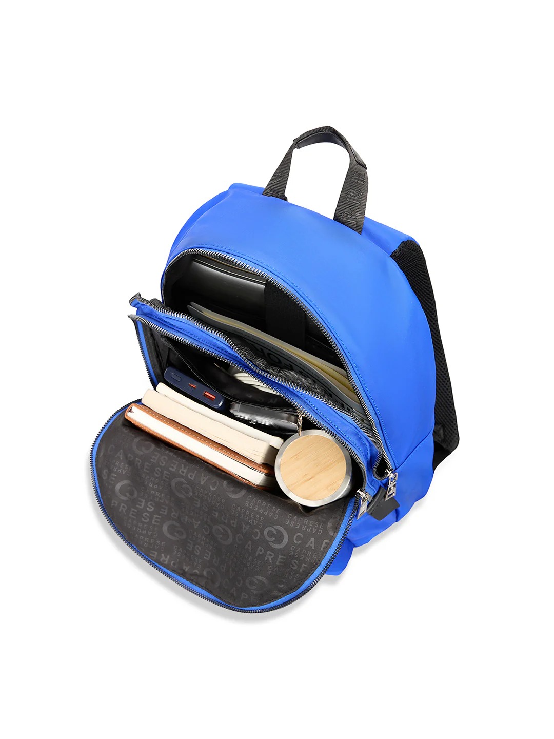 Caprese Saturn Medium Blue Backpack - Image 9