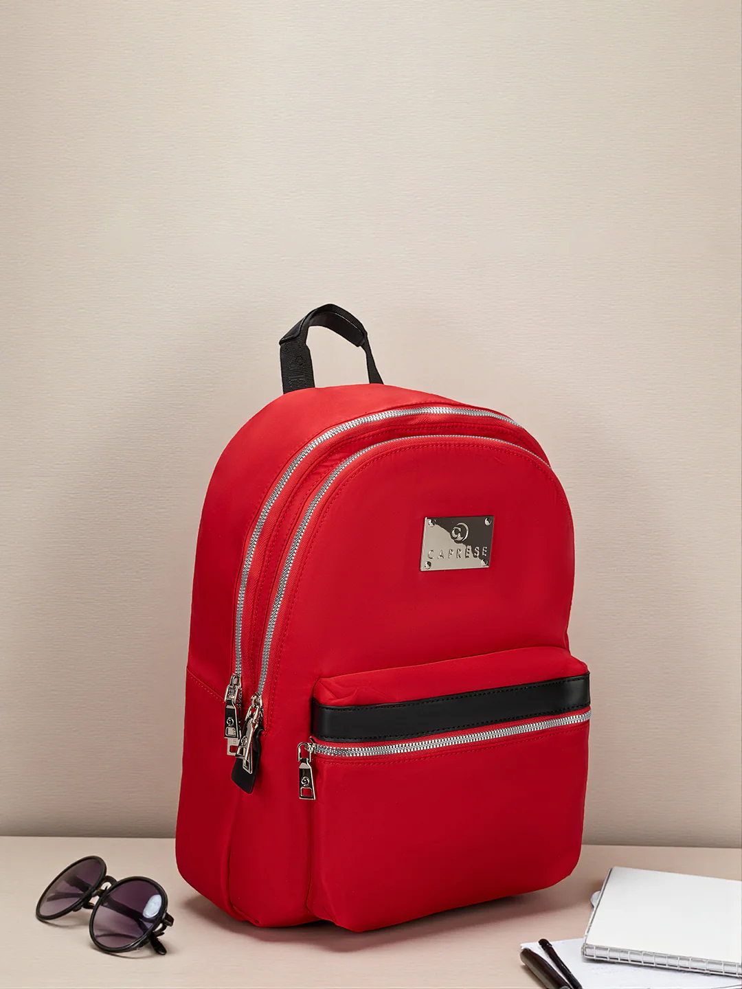 Caprese Saturn Medium Red Backpack - Image 10