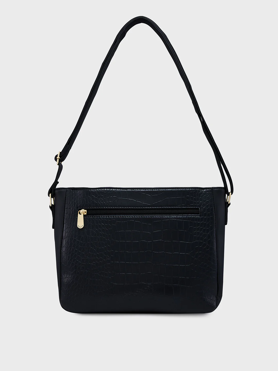 Caprese Savina Medium Black Sling Bag - Image 4