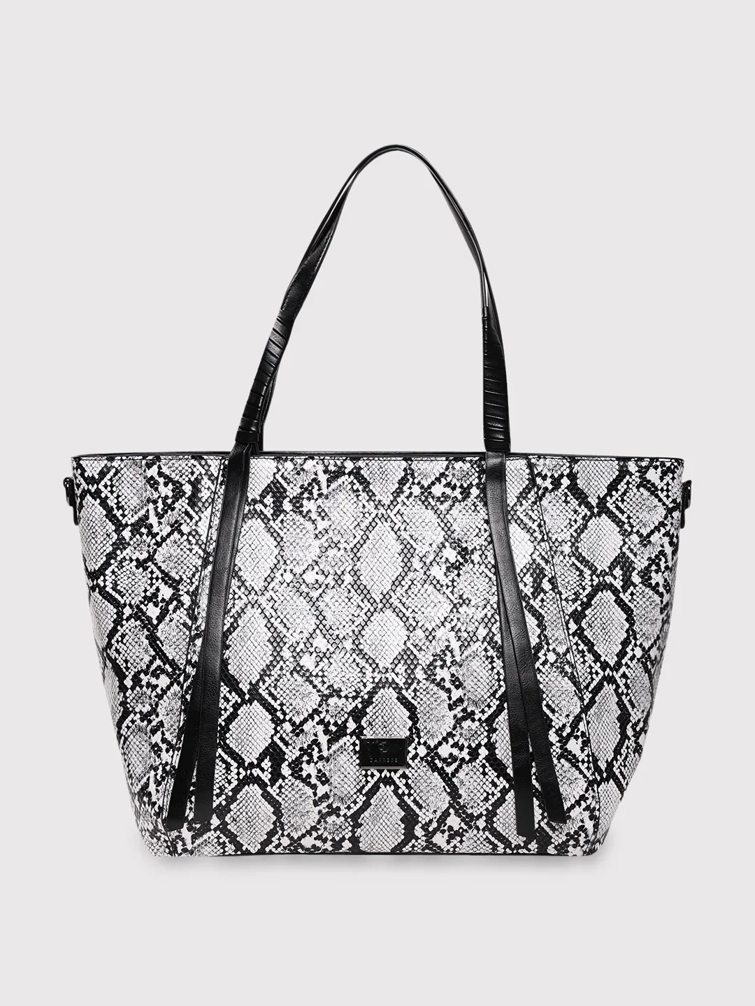 Caprese Saylor Large Black Laptop Tote