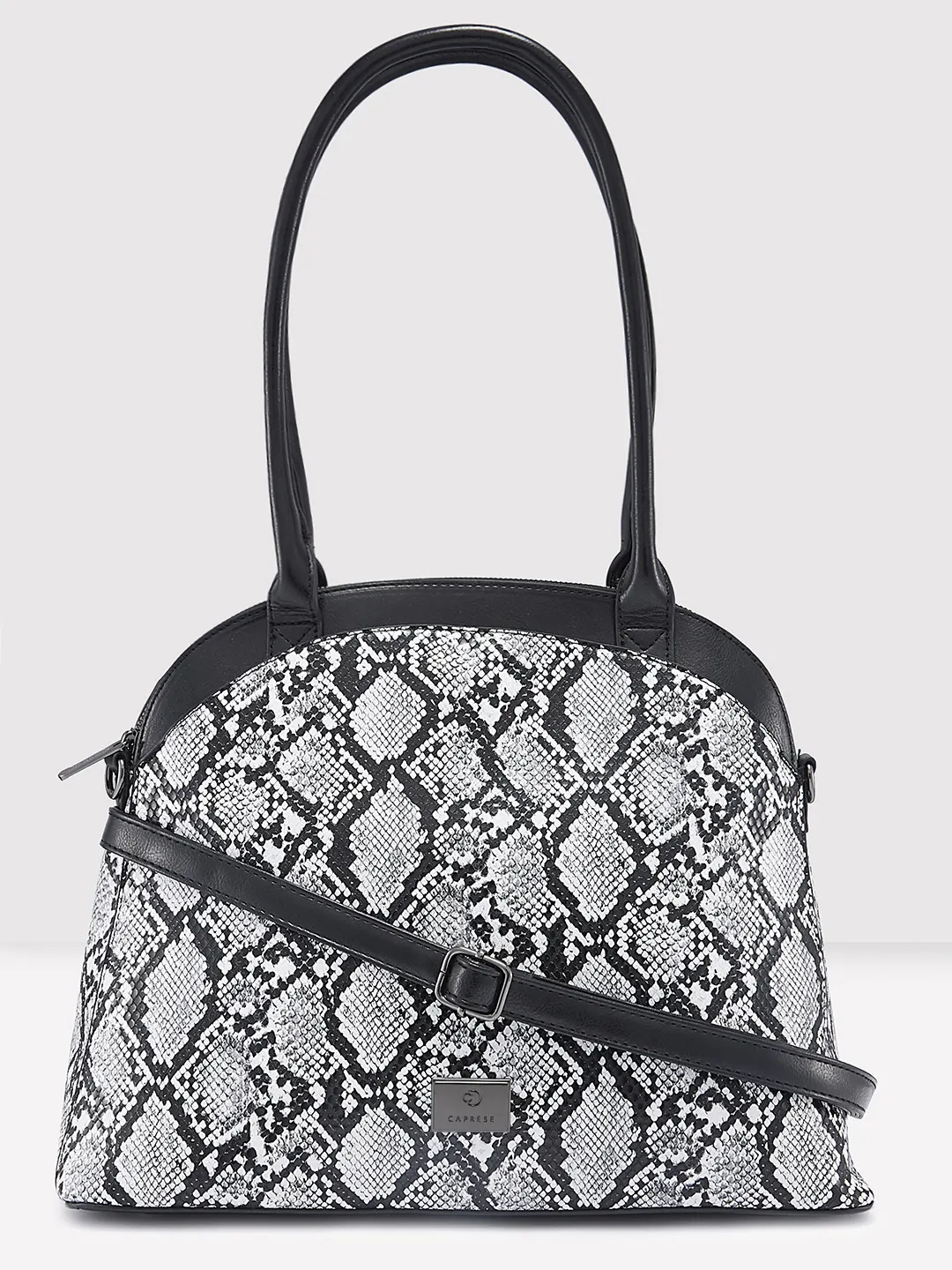 Caprese Saylor Large Black Satchel Bag