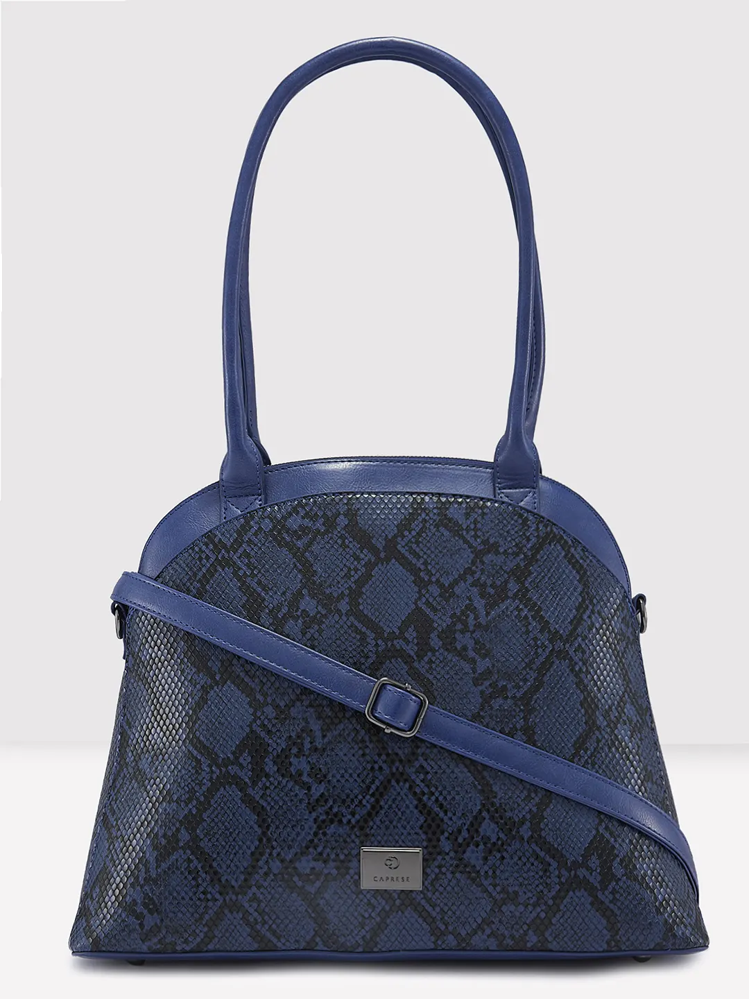 Caprese Saylor Large Blue Satchel Bag