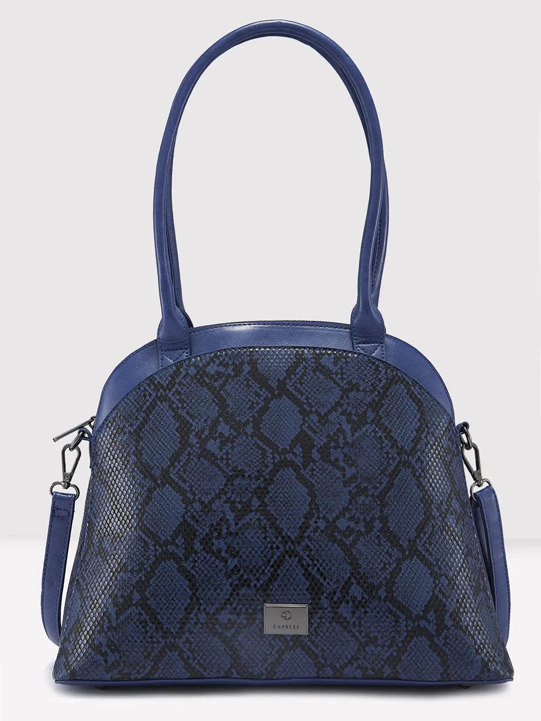 Caprese Saylor Large Blue Satchel Bag - Image 11