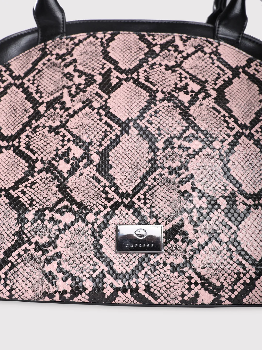 Caprese Saylor Large Pink Satchel Bag - Image 11