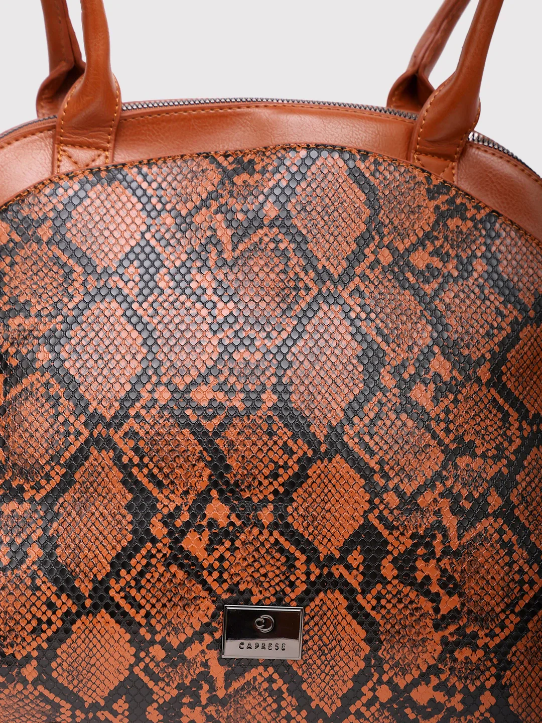 Caprese Saylor Large Tan Satchel Bag - Image 10