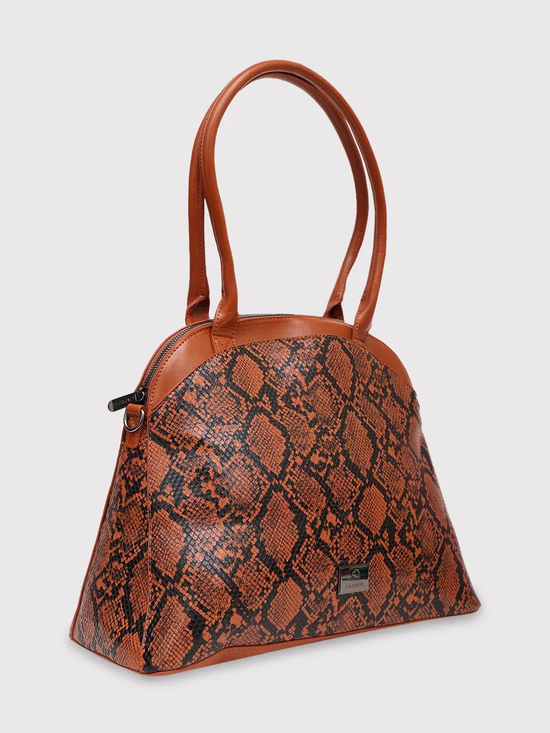 Caprese Saylor Large Tan Satchel Bag - Image 3
