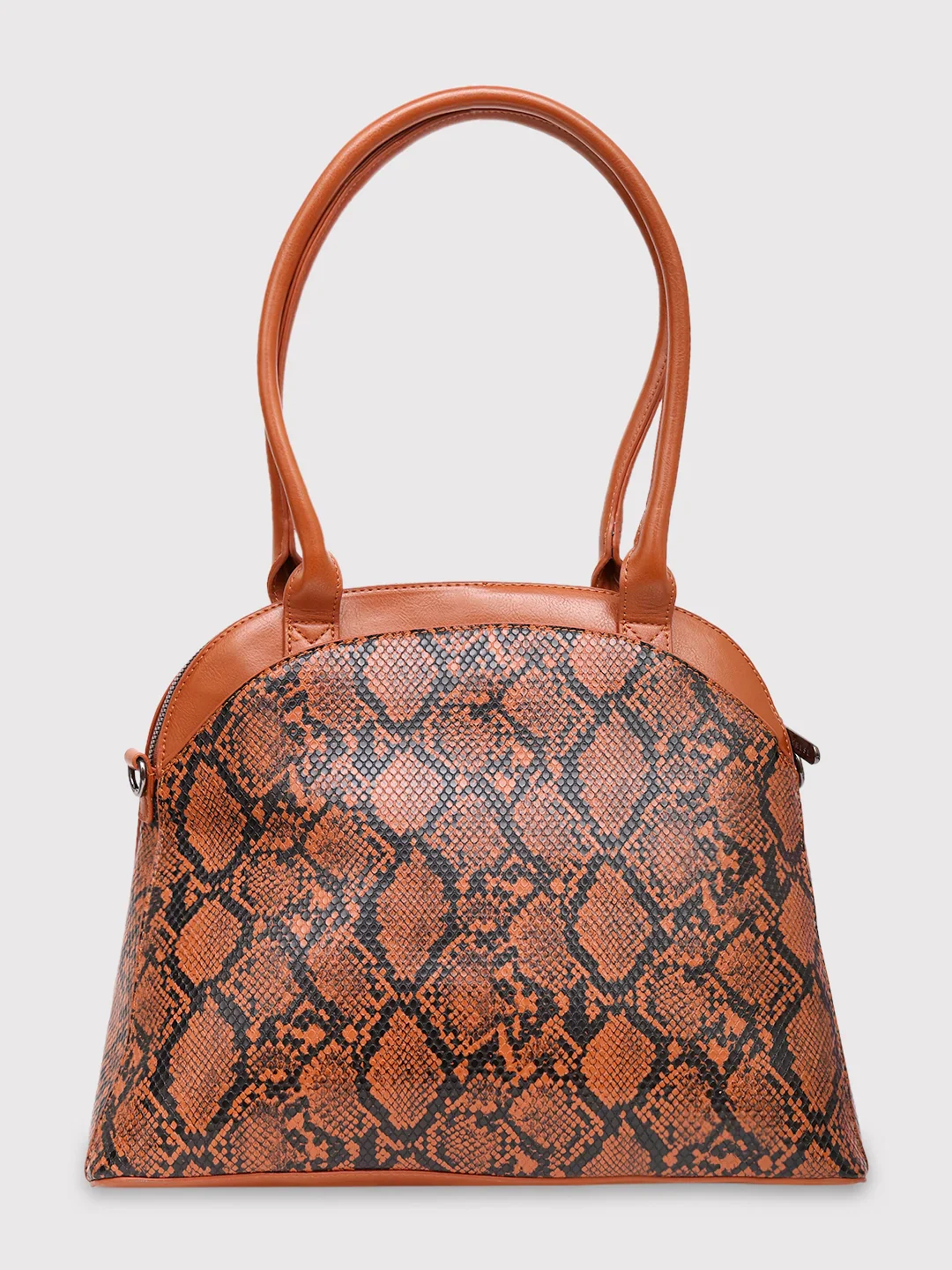 Caprese Saylor Large Tan Satchel Bag - Image 4
