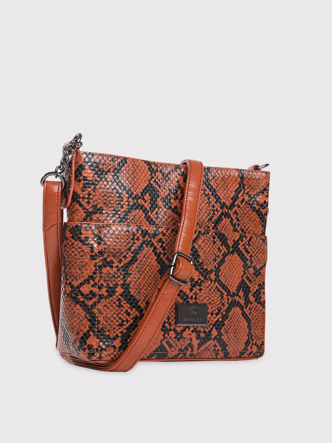 Caprese Saylor Small Tan Sling Bag - Image 3
