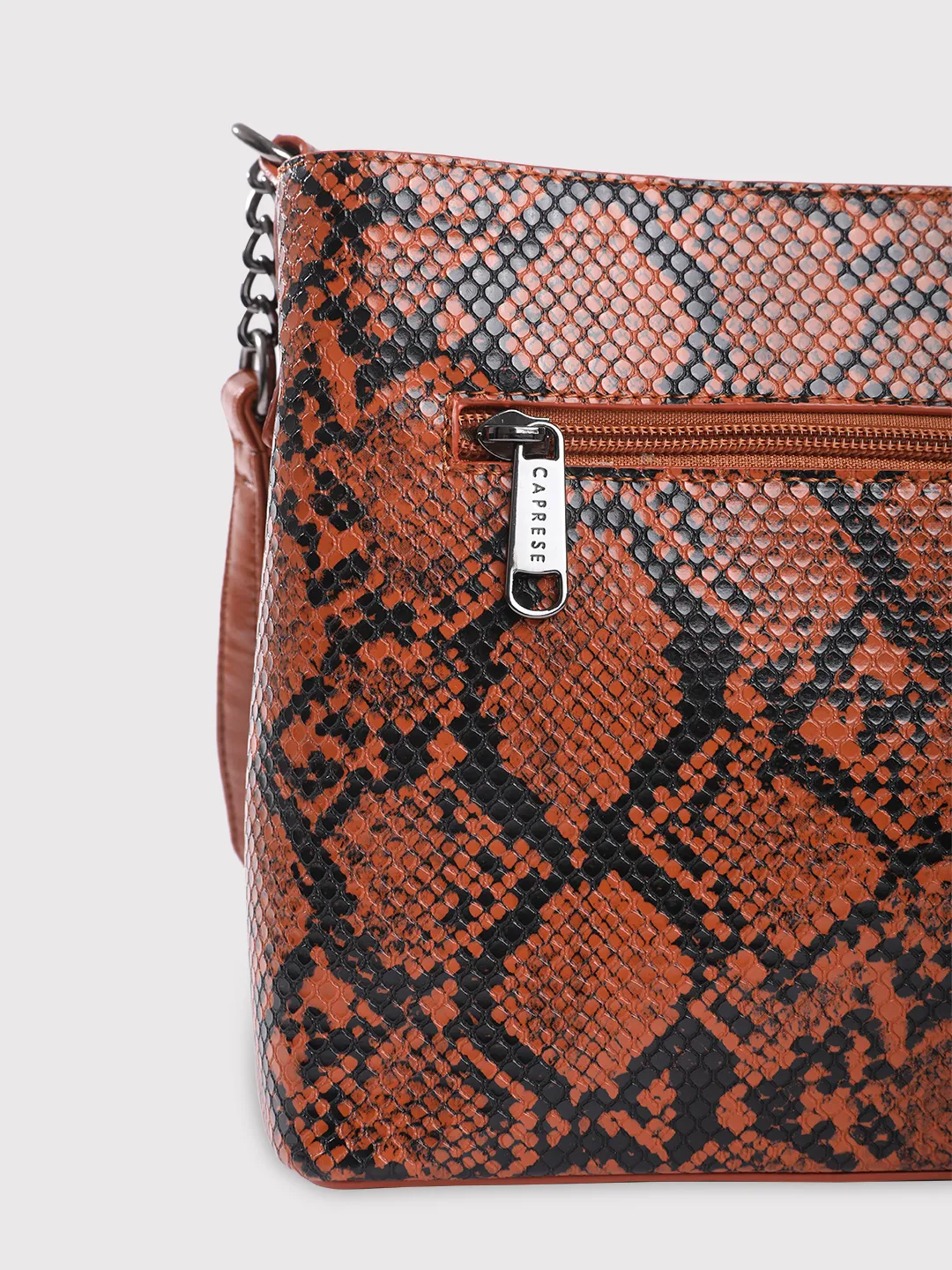 Caprese Saylor Small Tan Sling Bag - Image 5