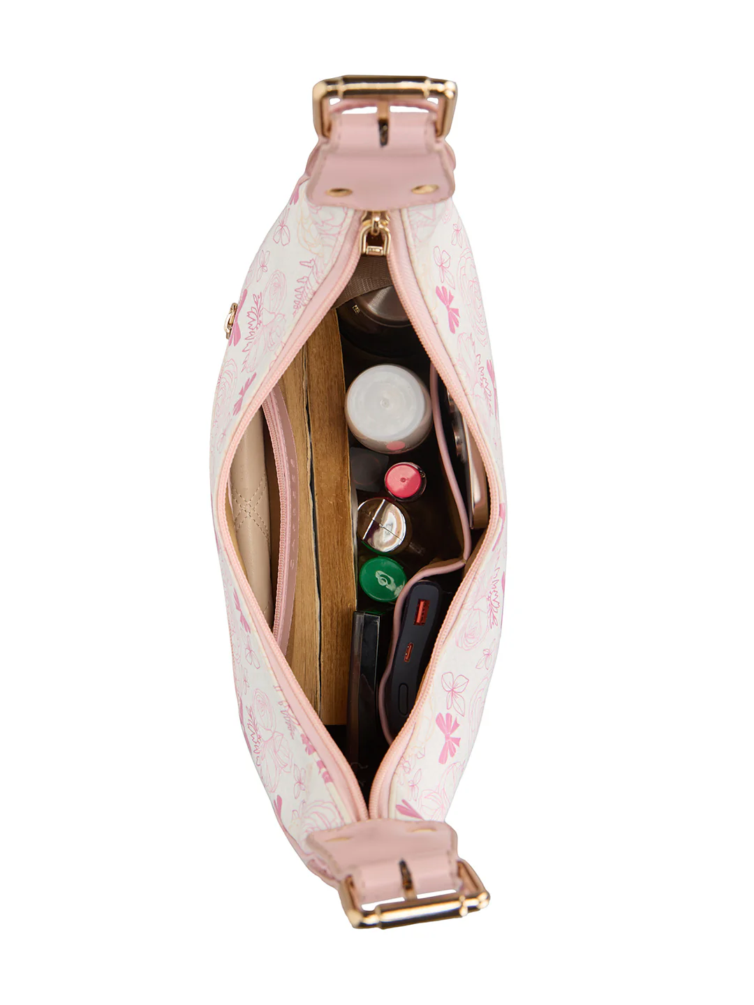 Caprese Scarlet Medium Pink Sorbet Hobo - Image 7