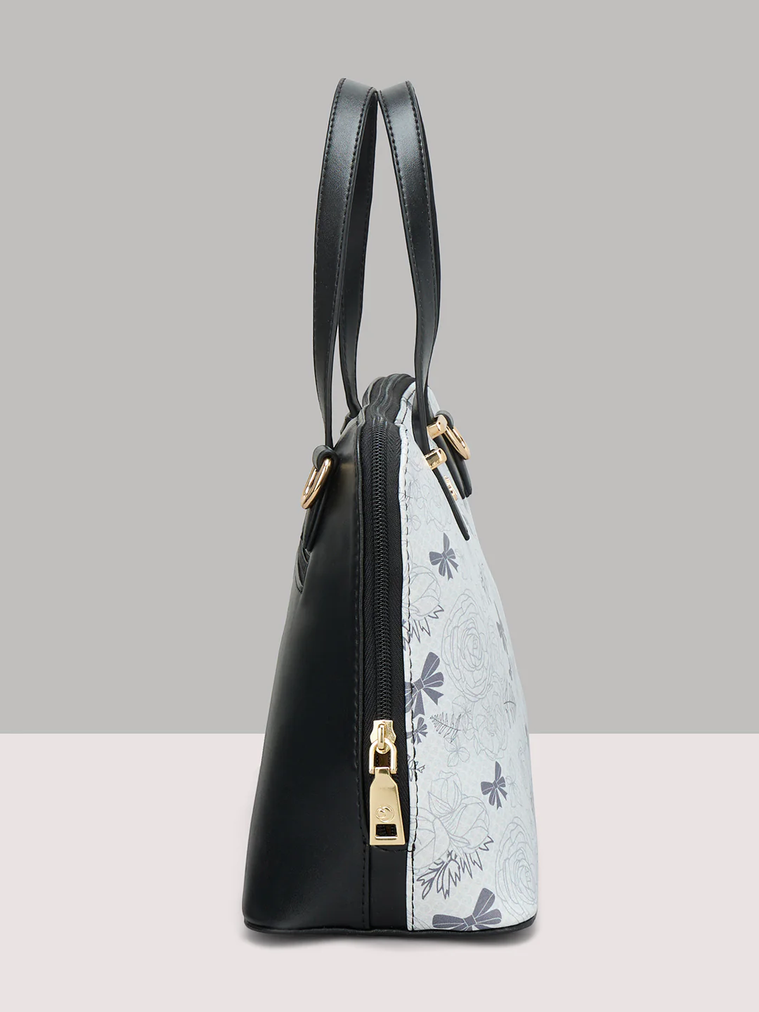 Caprese Scarlet Small  Black Satchel Bag - Image 10