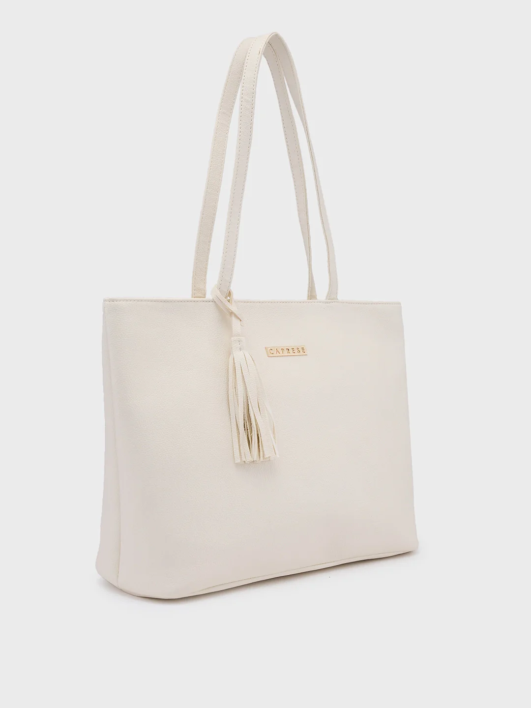 Caprese Scotty Small White Tote Bag - Image 5