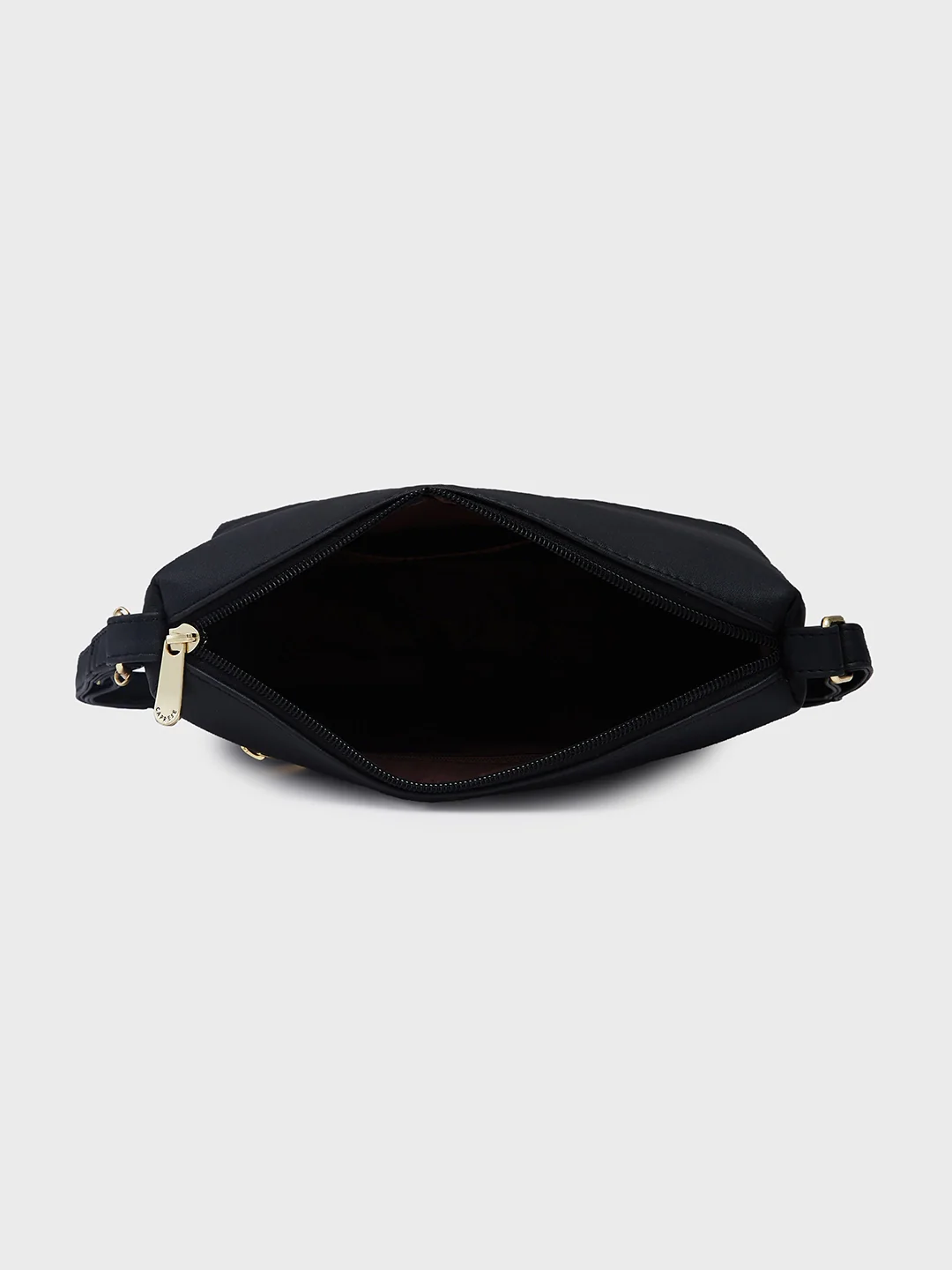 Caprese Serene Small Black Sling Bag - Image 10