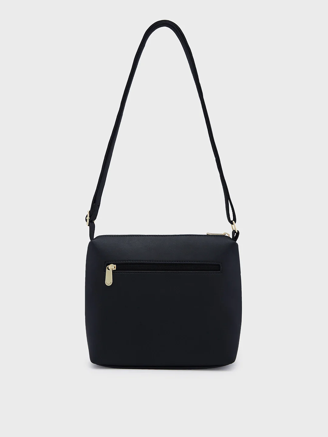 Caprese Serene Small Black Sling Bag - Image 4