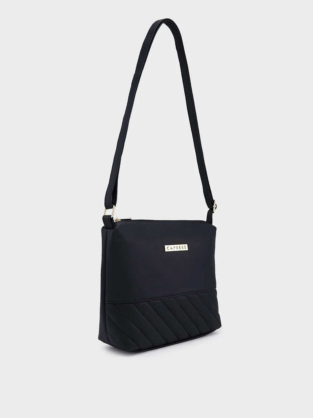 Caprese Serene Small Black Sling Bag - Image 5