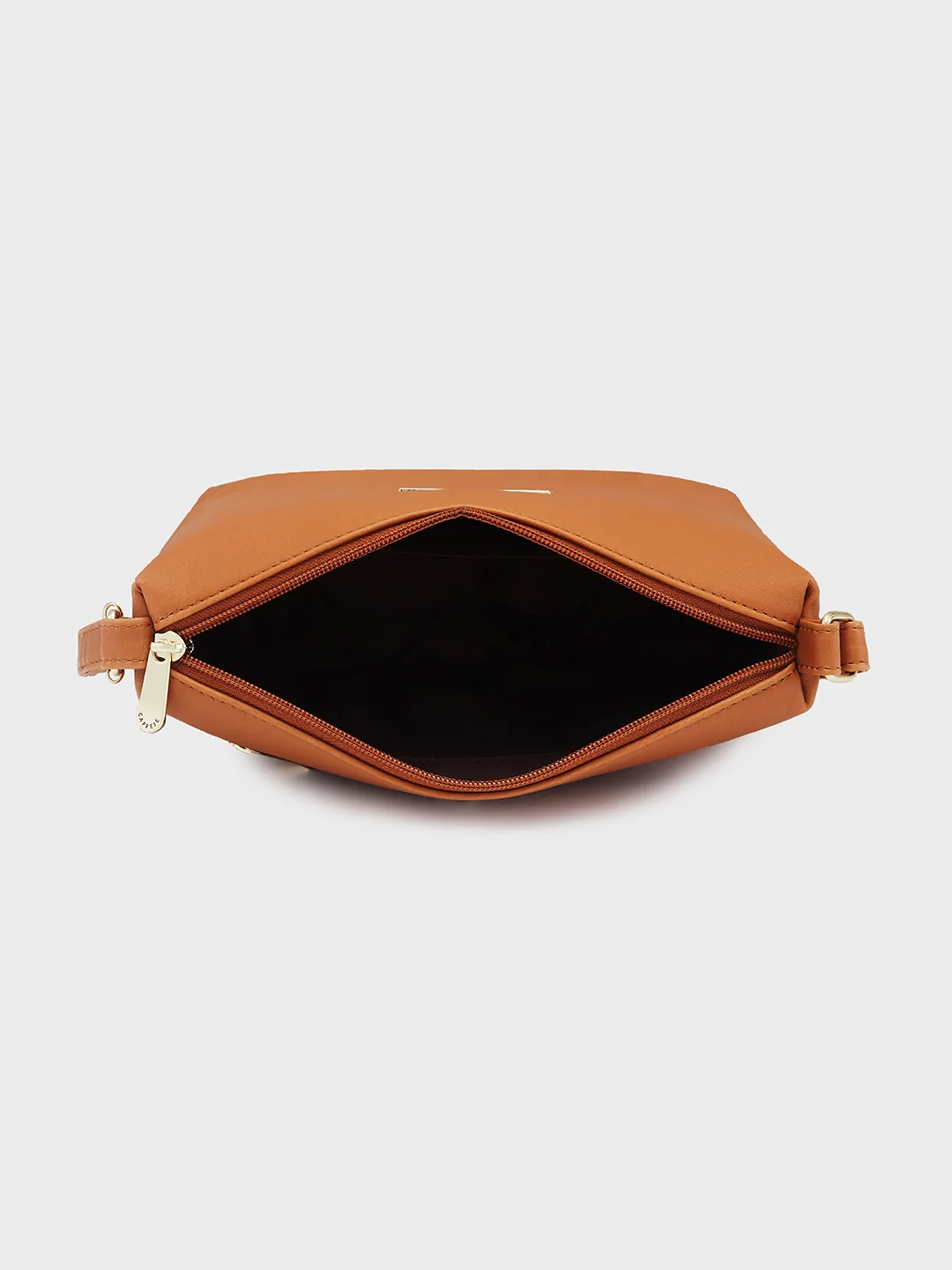 Caprese Serene Small Tan Sling Bag - Image 10