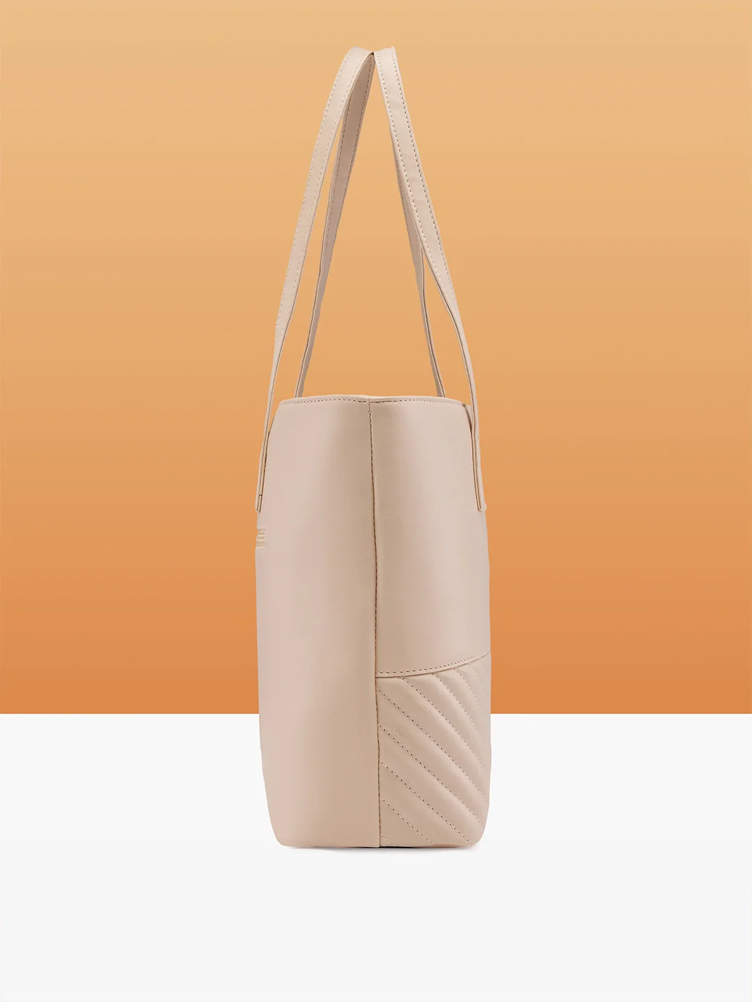 Caprese Serene Medium Off White Tote Bag - Image 12
