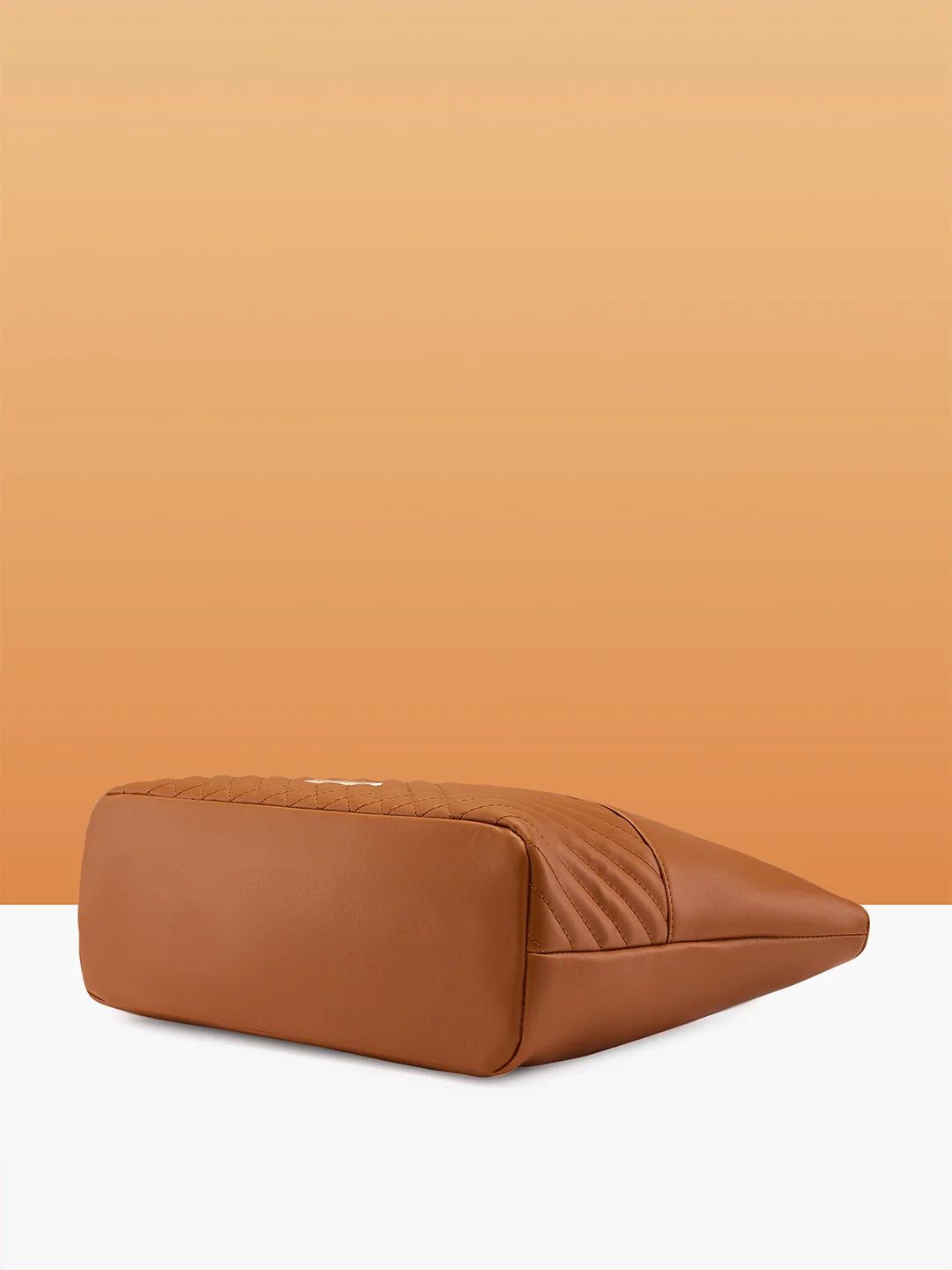 Caprese Serene Medium Tan Tote Bag - Image 5