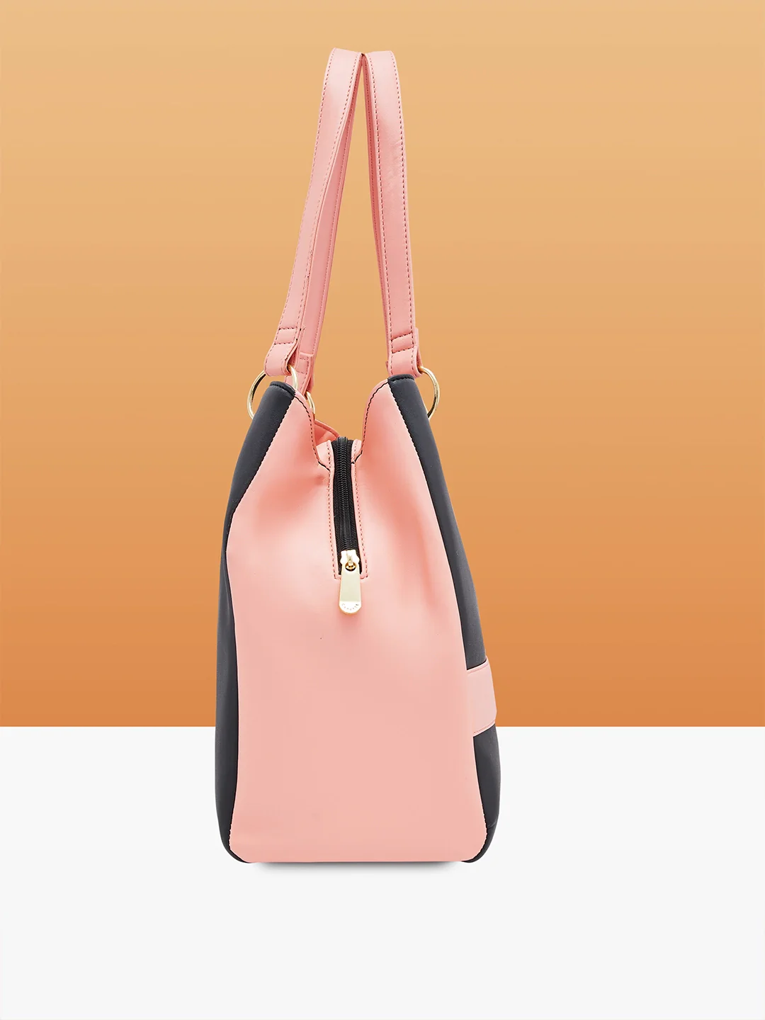 Caprese Seri Small Black Satchel Bag - Image 12
