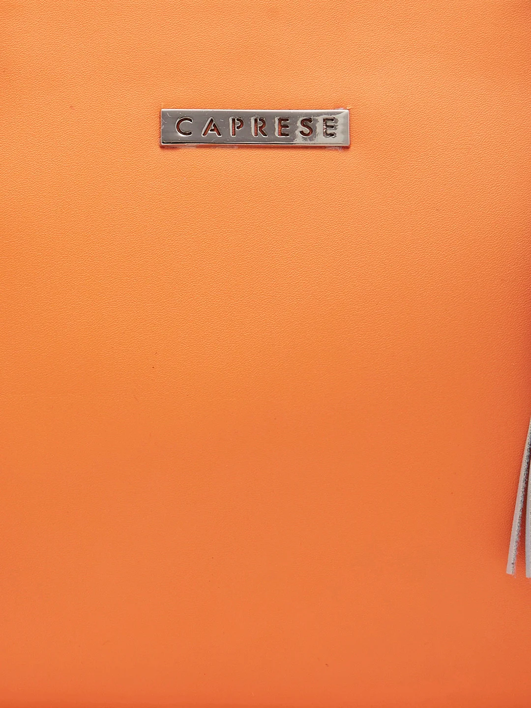 Caprese Shally Medium Orange Satchel Bag - Image 11