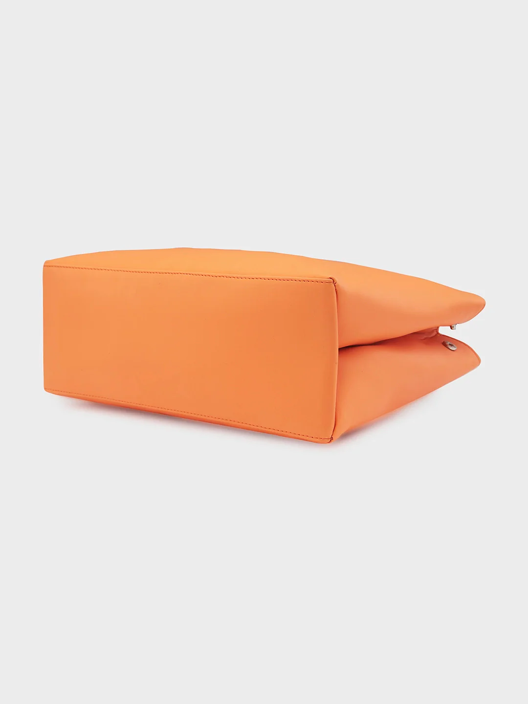 Caprese Shally Medium Orange Satchel Bag - Image 6