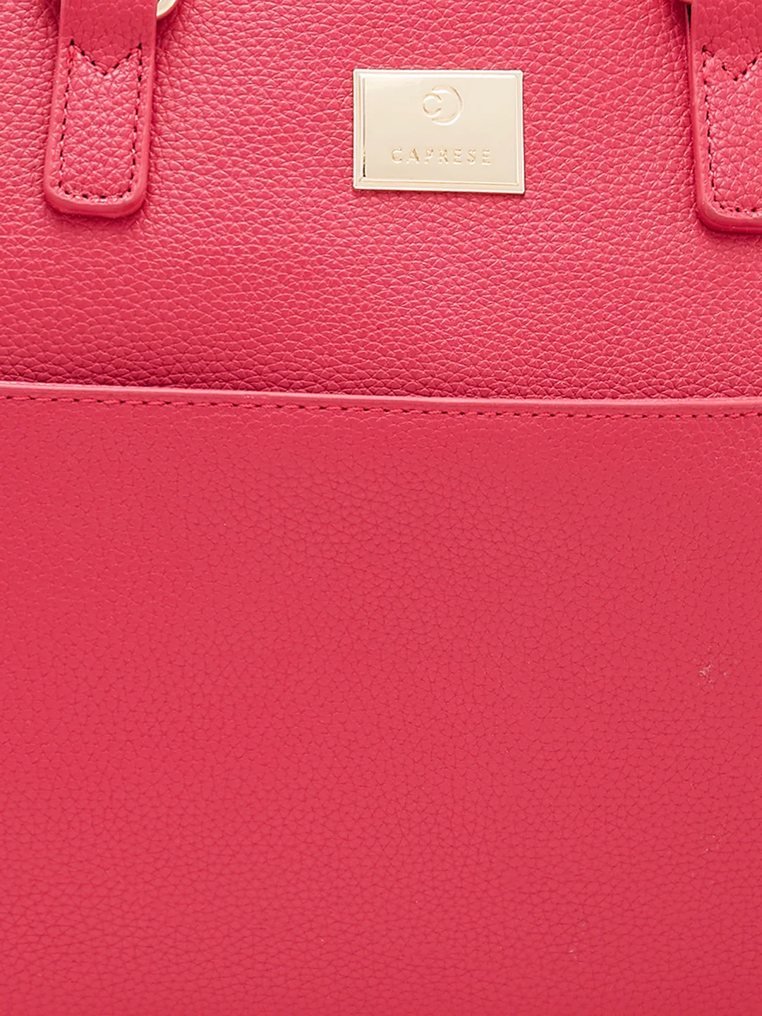Caprese Shane Large Magenta Satchel Bag - Image 10