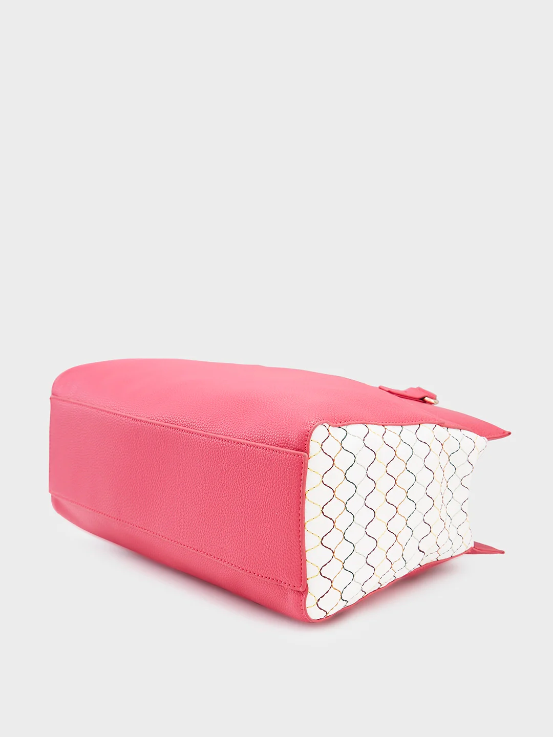 Caprese Shane Large Magenta Satchel Bag - Image 5
