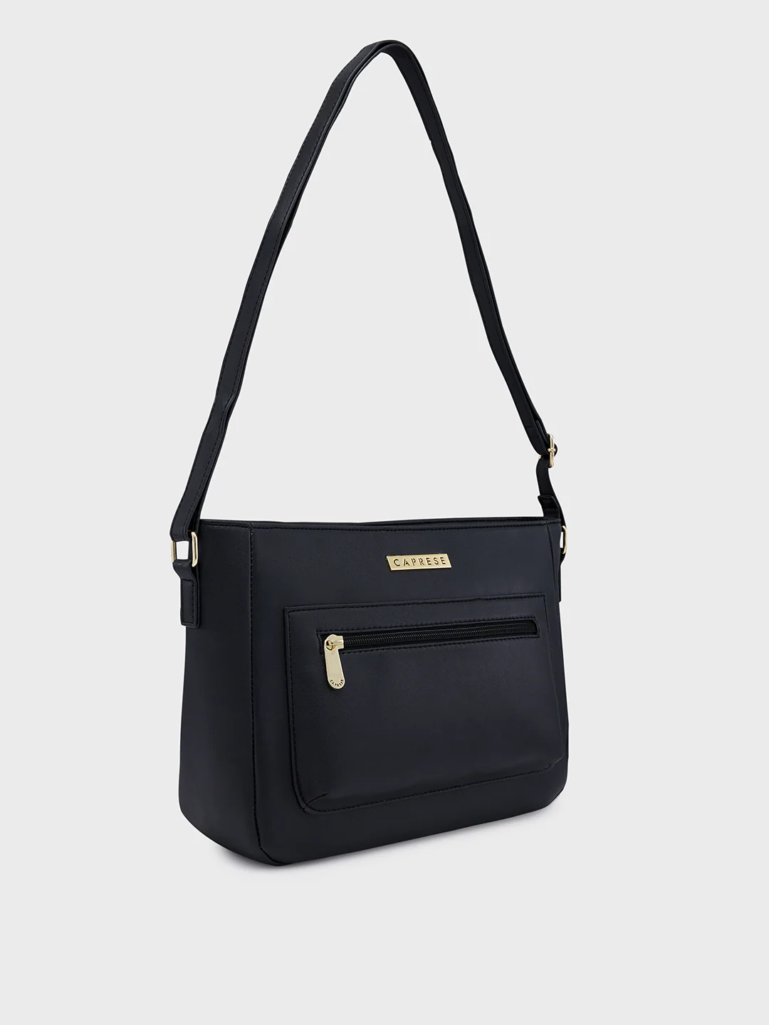 Caprese Shanon Large Black Sling Bag - Image 4