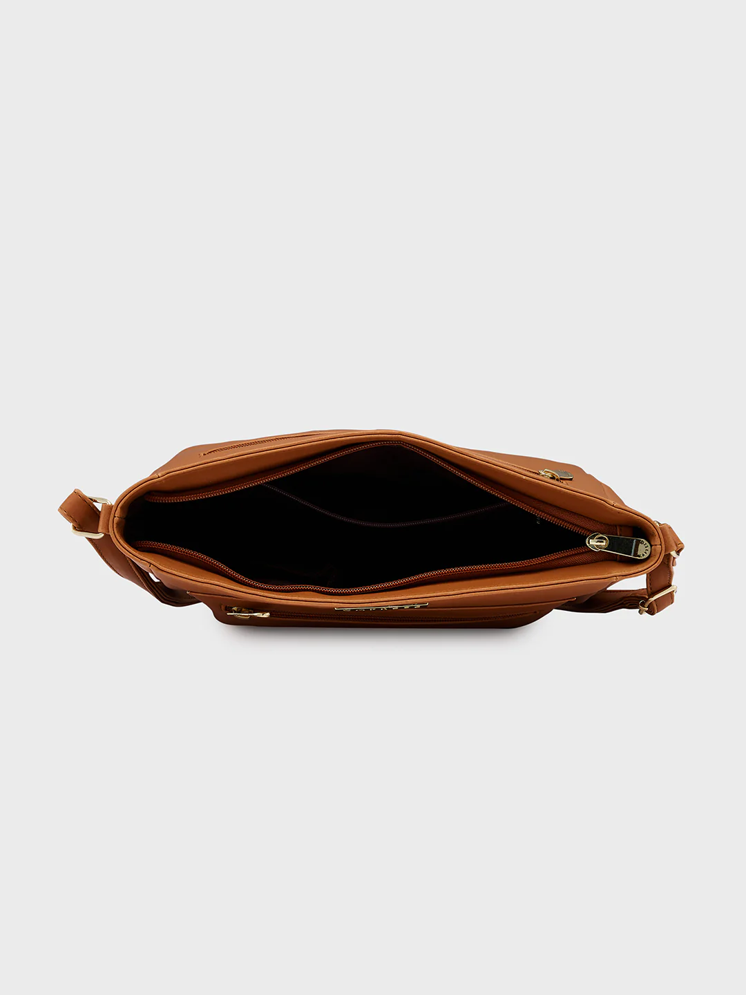 Caprese Shanon Large Tan Sling Bag - Image 10
