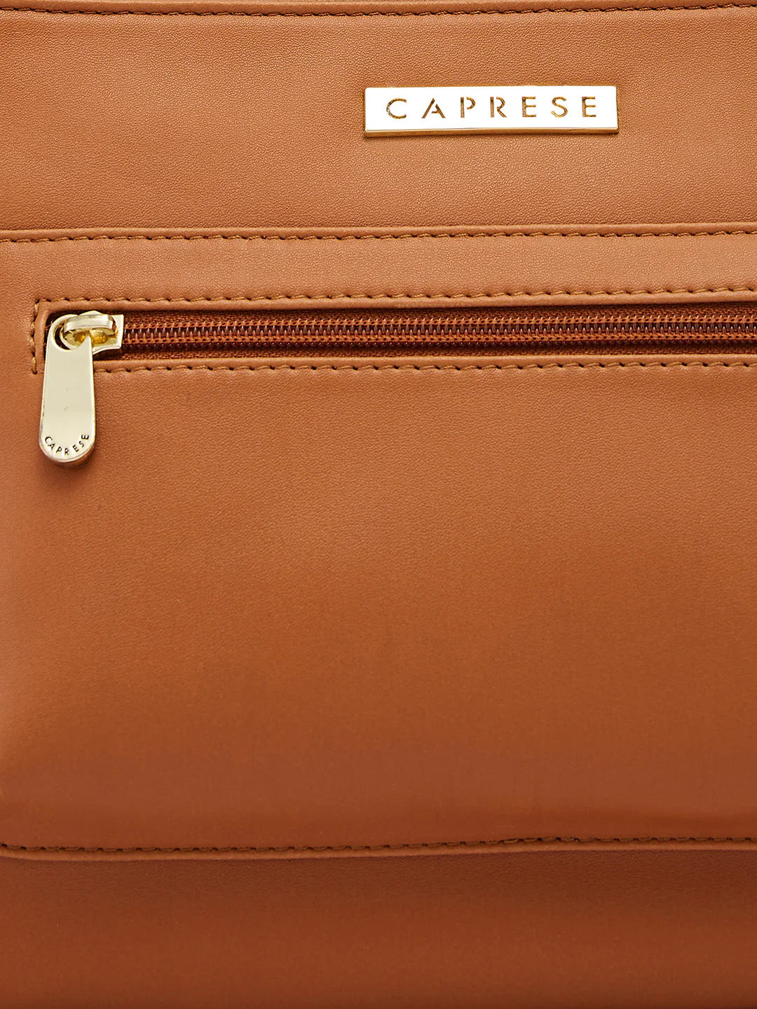 Caprese Shanon Large Tan Sling Bag - Image 11