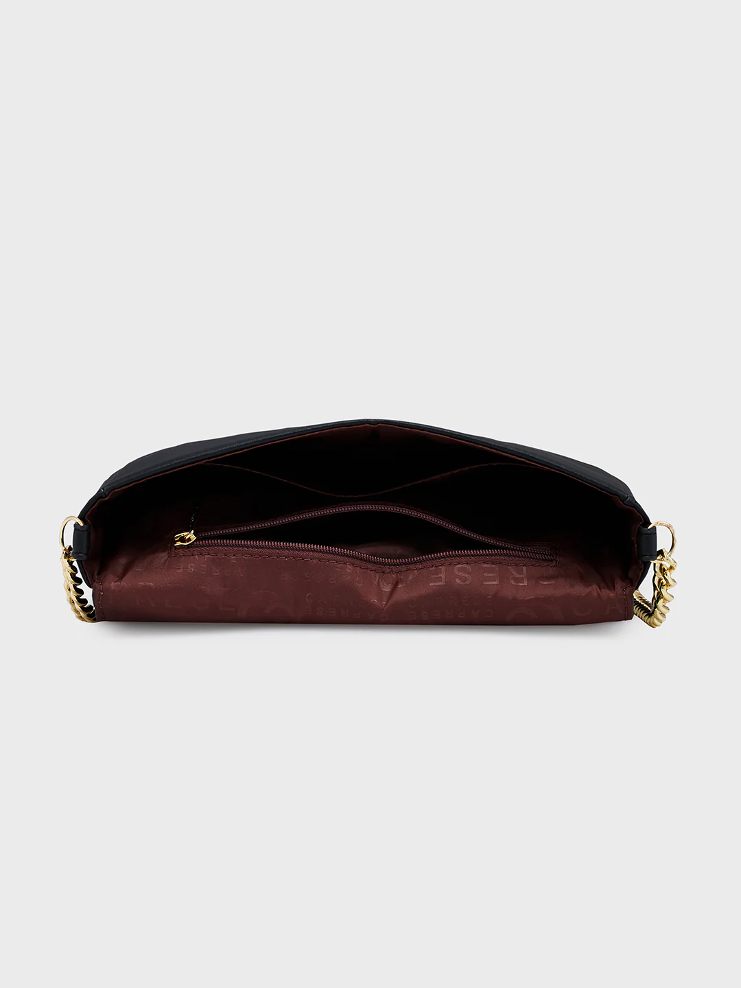 Caprese Shaun Small Black Sling Bag - Image 9