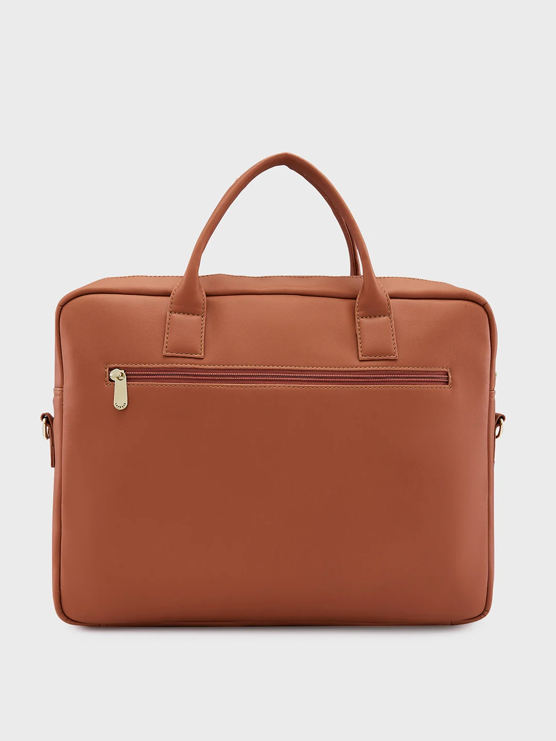 Caprese Shawn Medium Tan Laptop Bag - Image 3