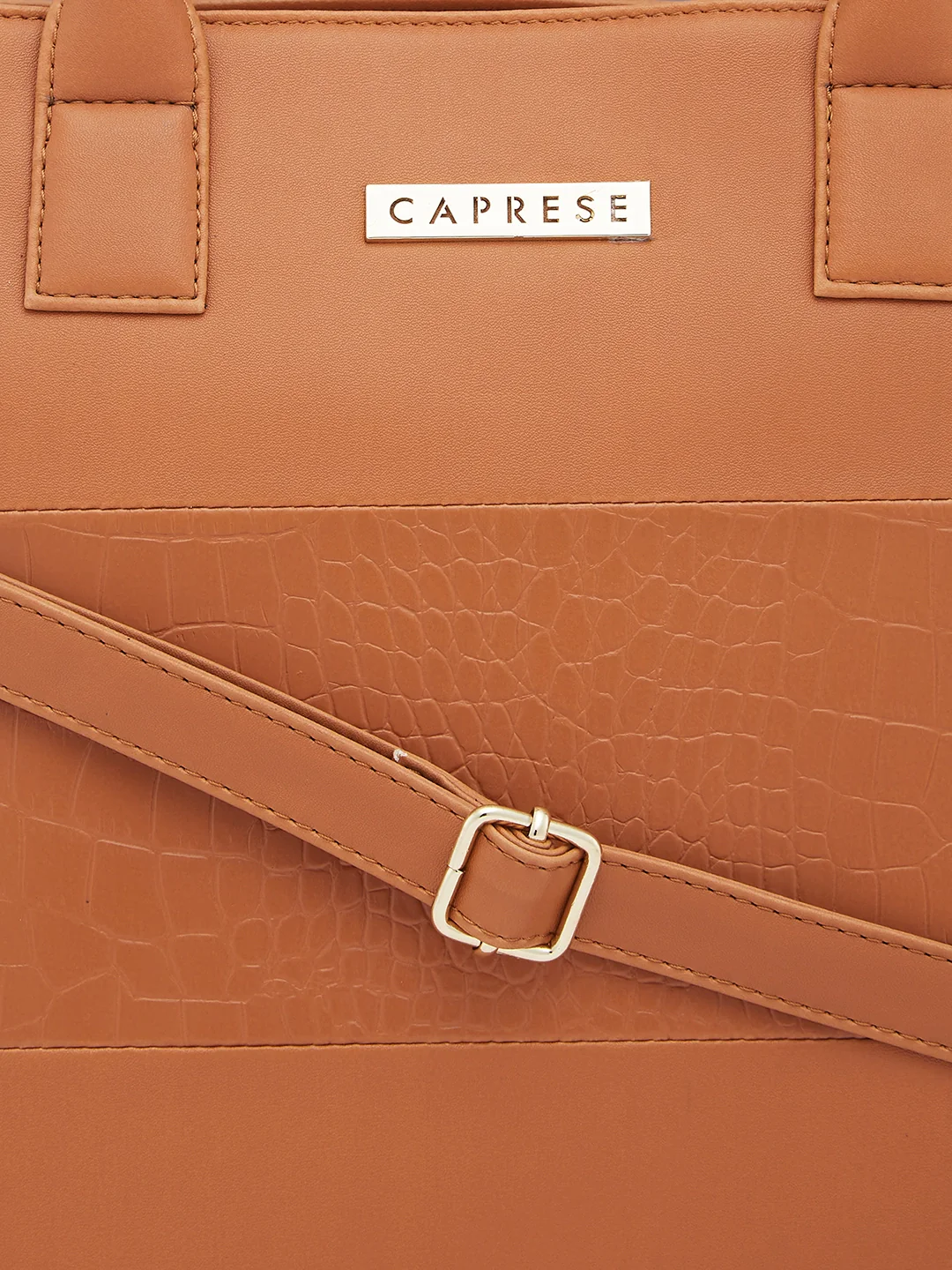 Caprese Shawn Medium Tan Tote Bag - Image 6