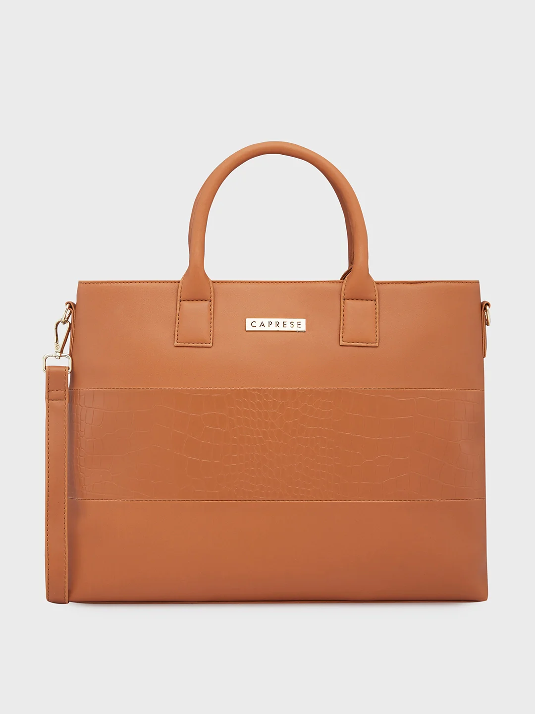 Caprese Shawn Medium Tan Tote Bag - Image 7