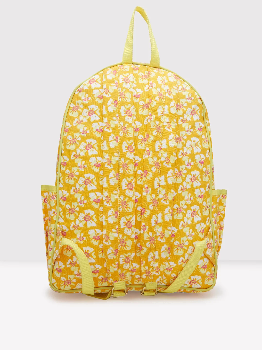 Caprese Shay Large Amber Yellow Laptop Backpack - Image 4