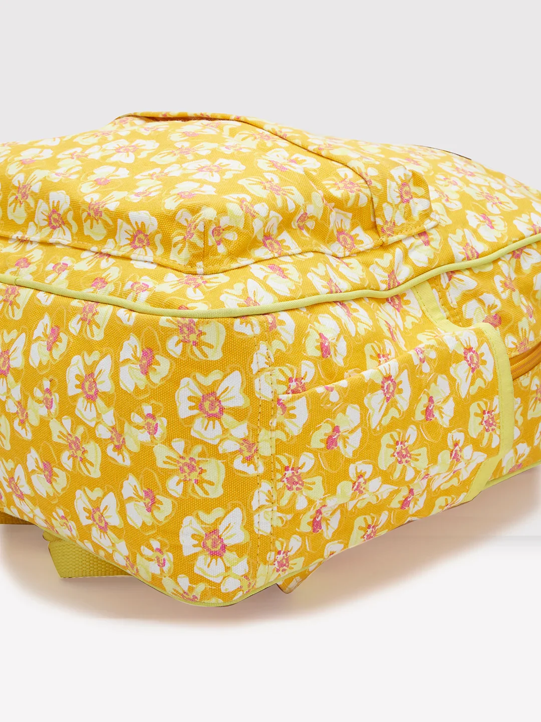 Caprese Shay Large Amber Yellow Laptop Backpack - Image 6