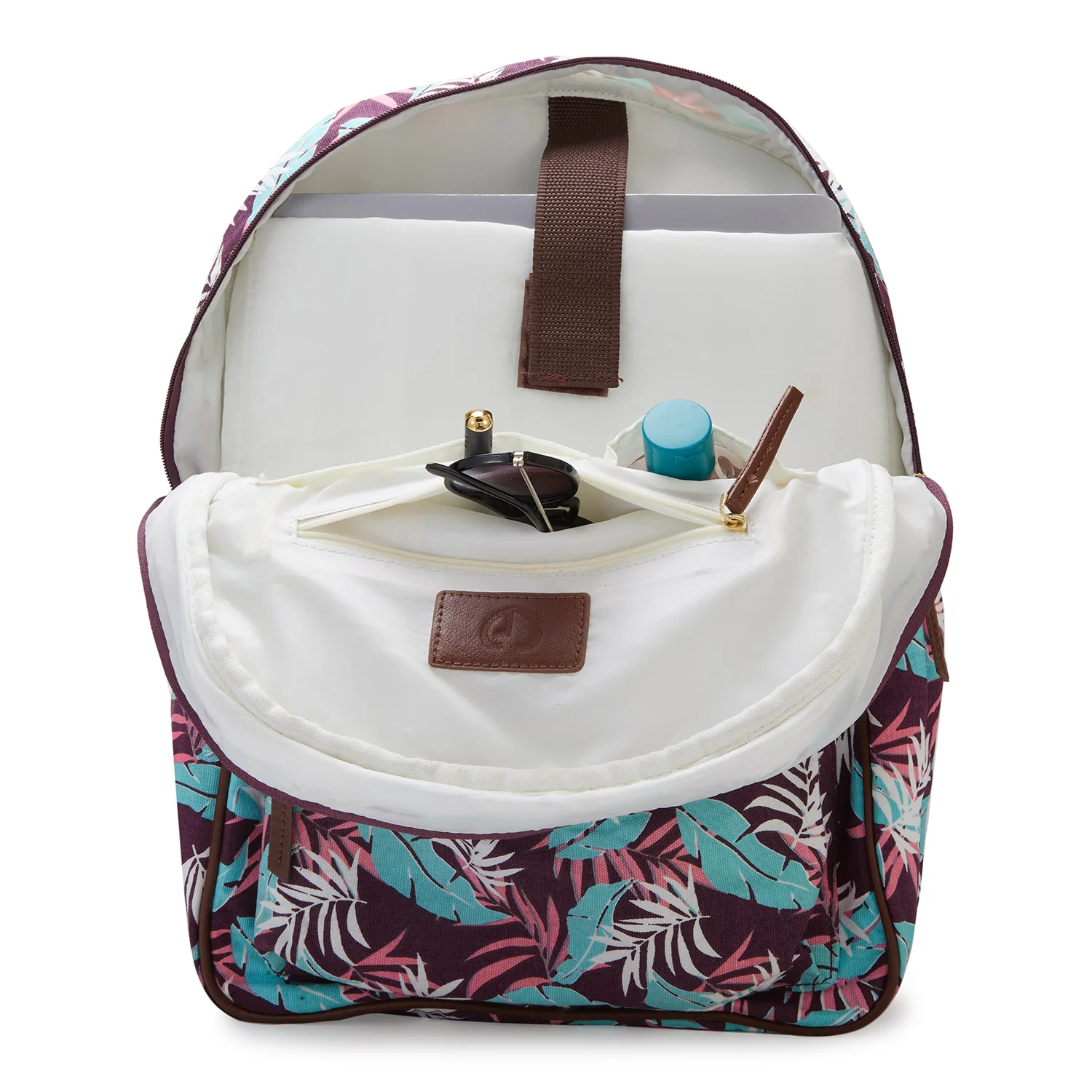 Caprese Shay Large Plum Laptop Backpack - Image 6