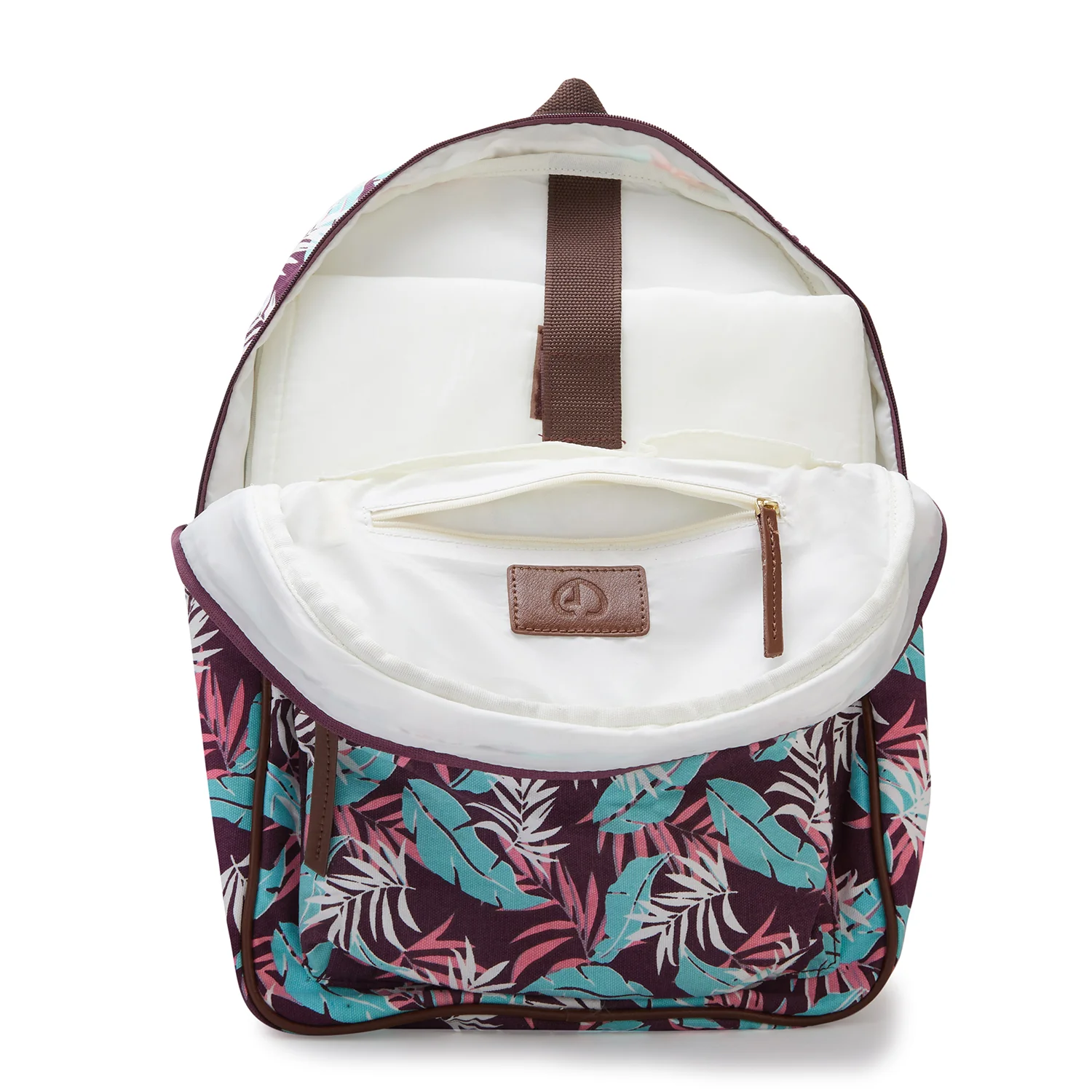 Caprese Shay Large Plum Laptop Backpack - Image 7