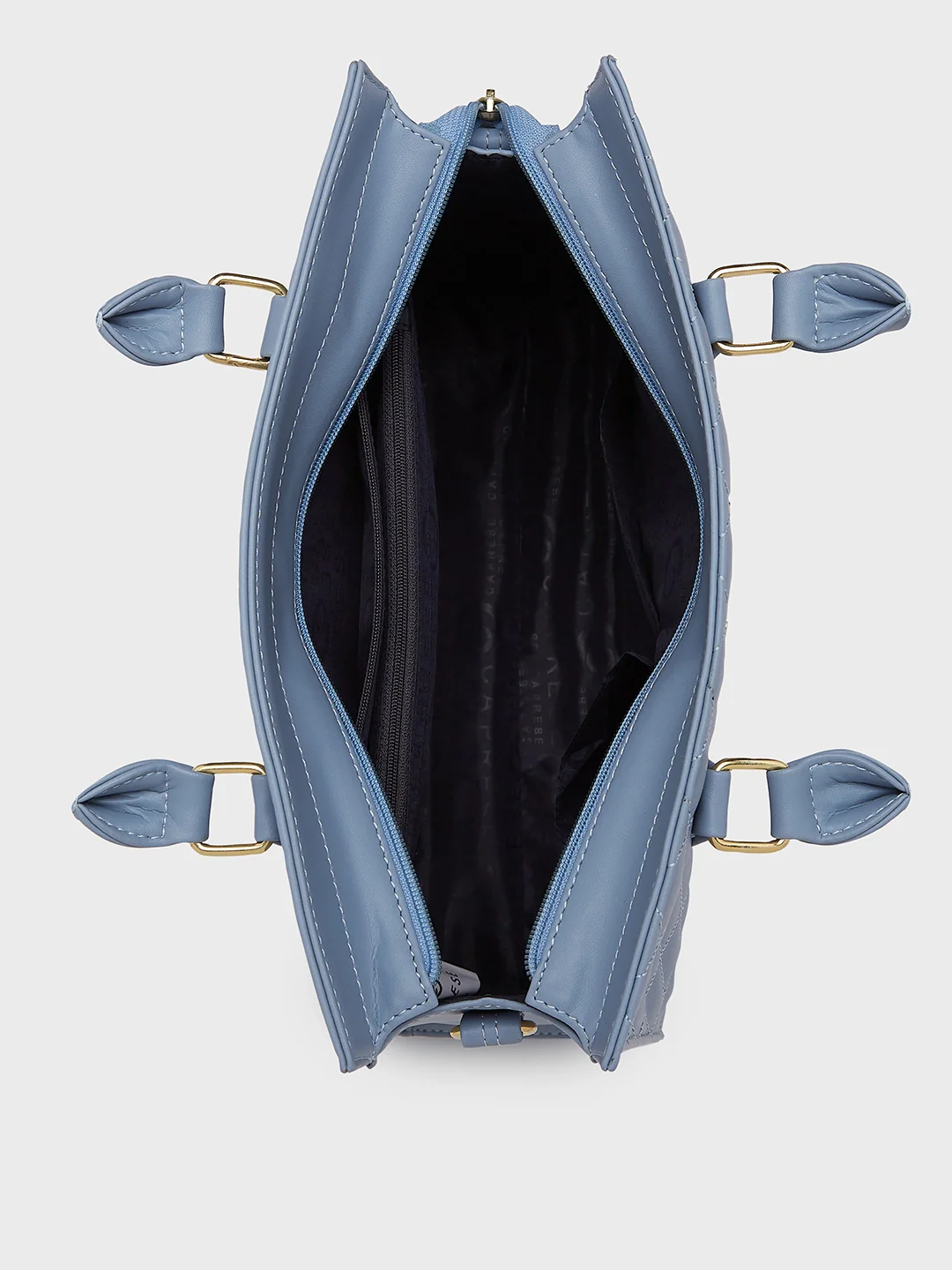 Caprese Sheena Large Blue Satchel Bag - Image 7