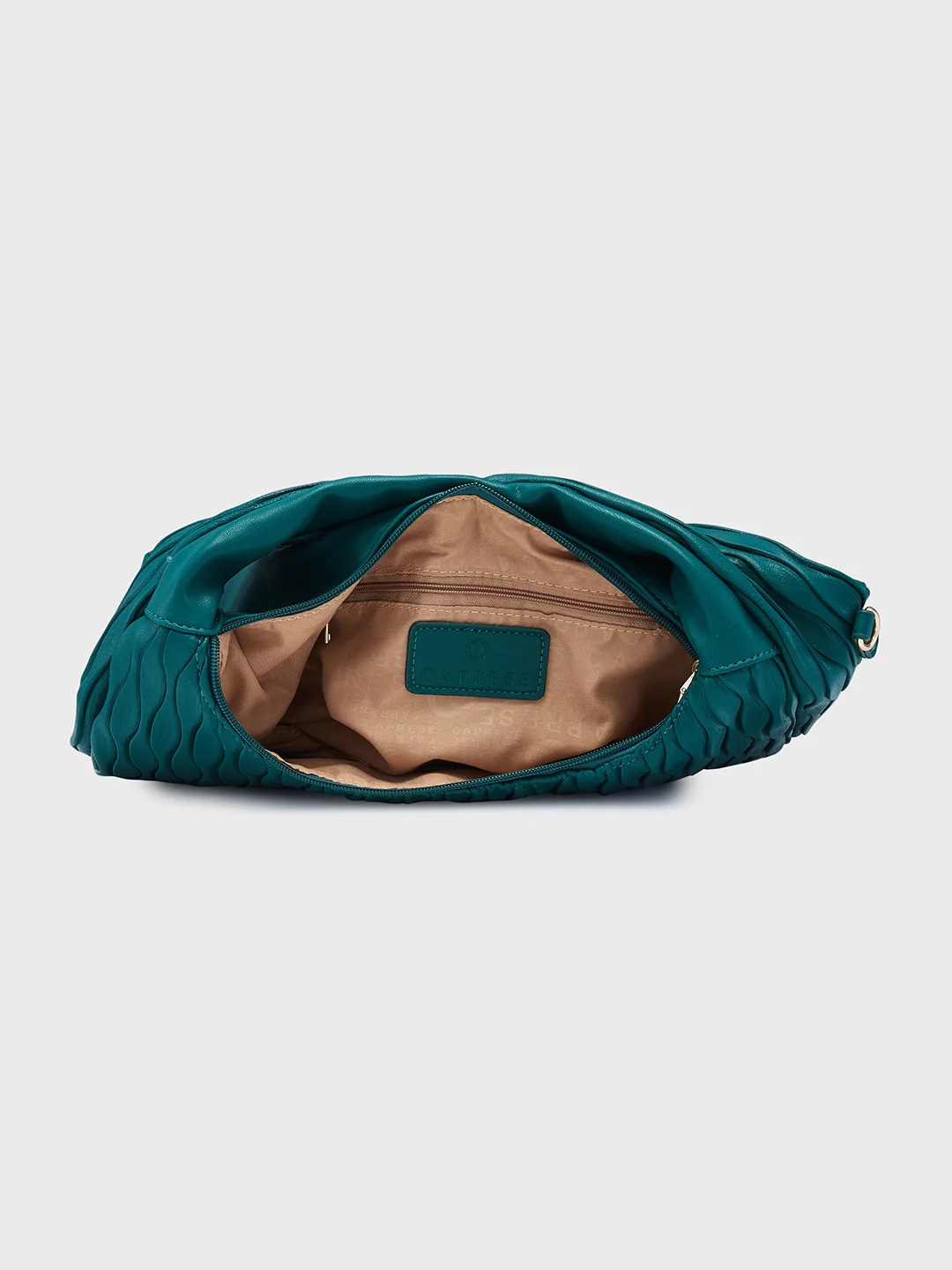 Caprese Shelbee Medium Dark Green Hobo Bag - Image 9