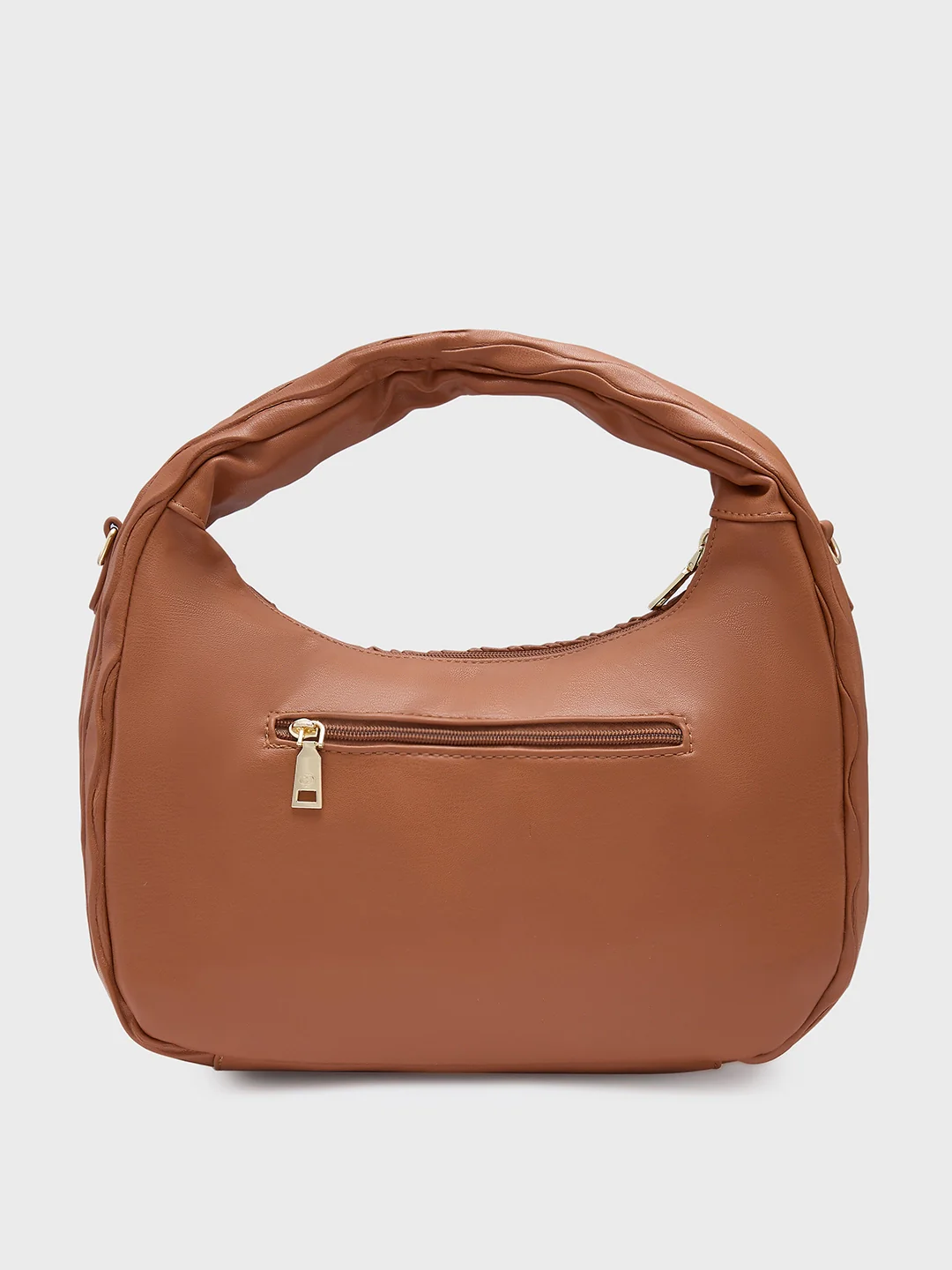 Caprese Shelbee Medium Tan Hobo Bag - Image 3