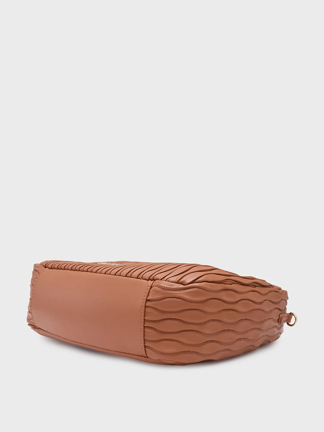 Caprese Shelbee Medium Tan Hobo Bag - Image 5