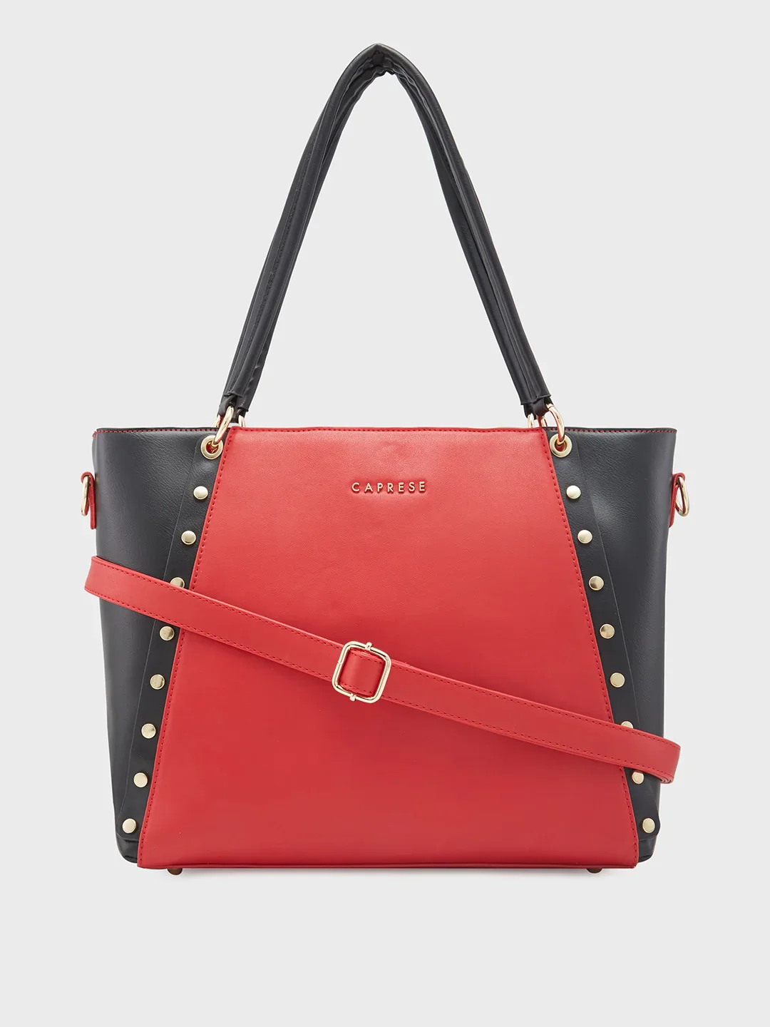 Caprese Shelby Large Red Laptop Tote Bag - Image 14