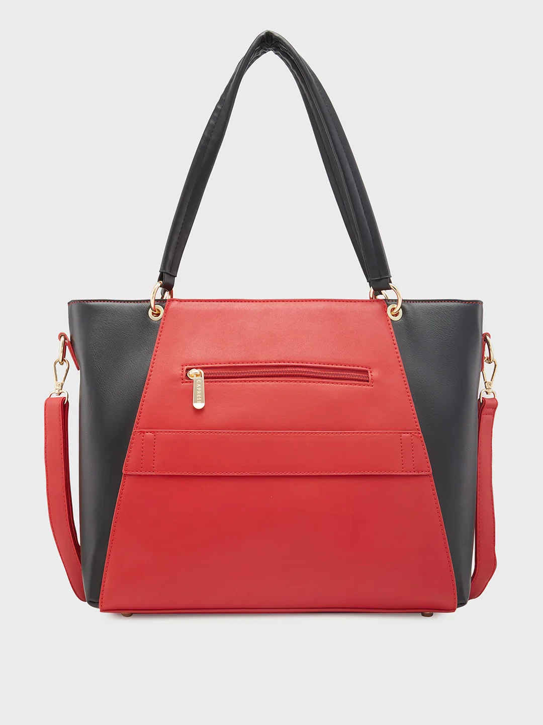 Caprese Shelby Large Red Laptop Tote Bag - Image 5