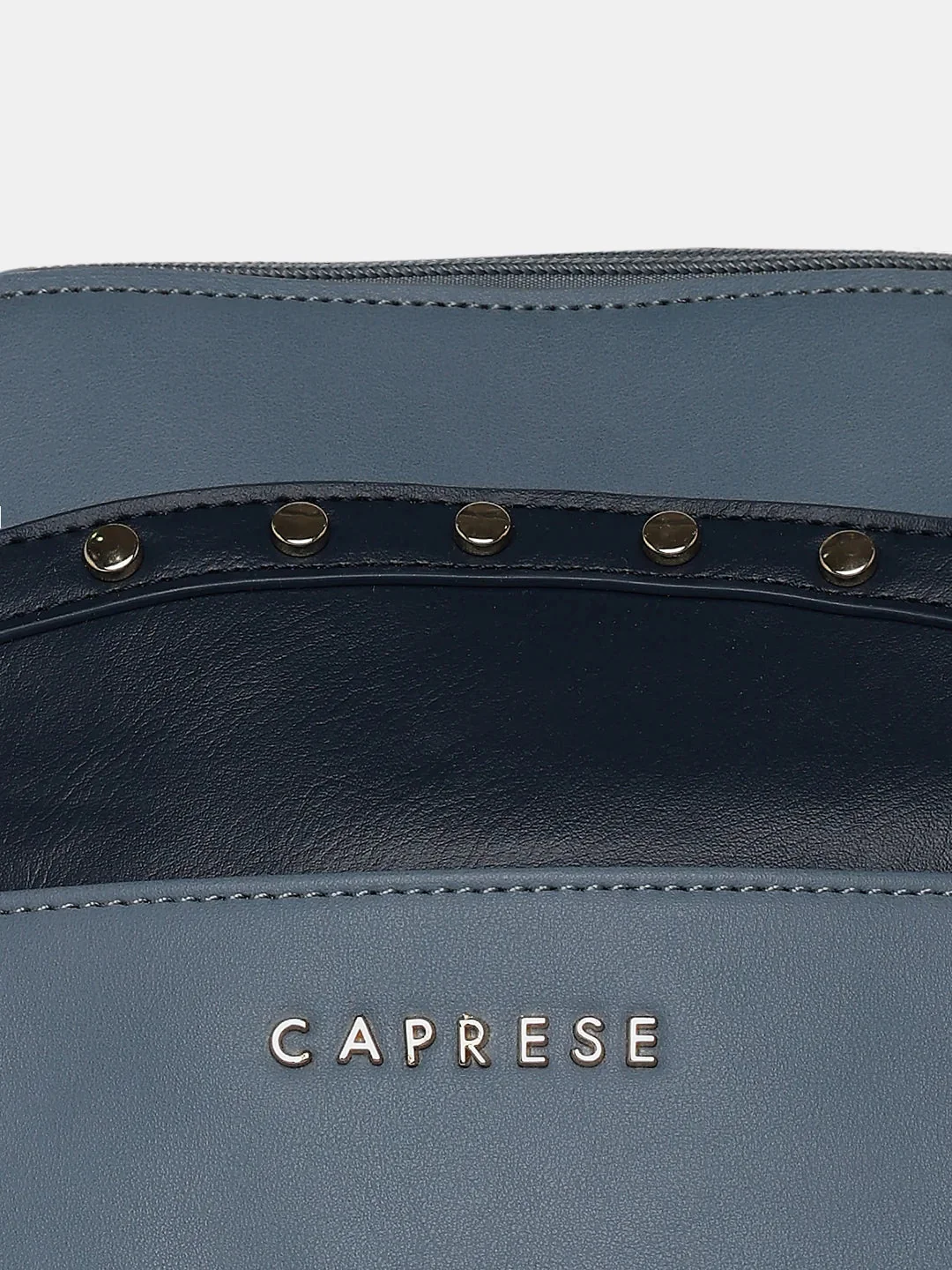 Caprese Shelby Large Powder Blue Satchel Bag - Image 7
